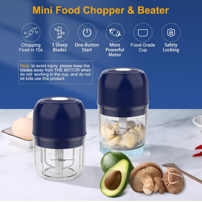 MINI ELECTRICAL FOOD CHOPPER PROCESSOR BLENDER