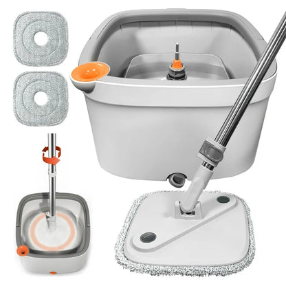 THE ULTRA SPIN MOP - BUCKET IN A BUCKET